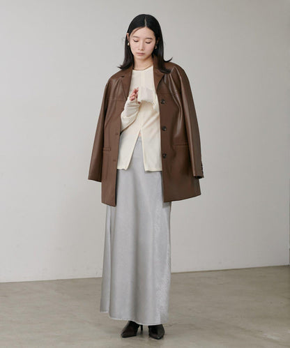 垂感修身半身裙