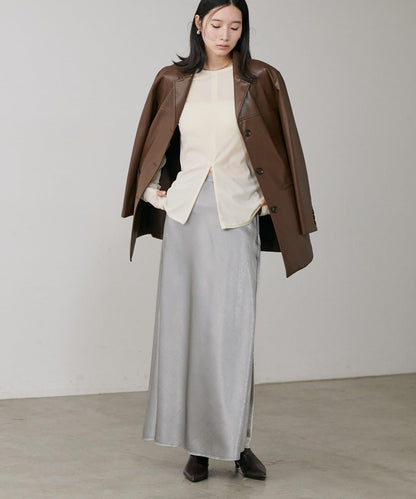 垂感修身半身裙