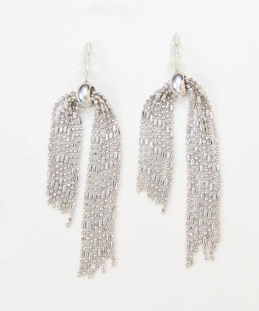 【PAPILLONNER/パピヨネ】流蘇耳環