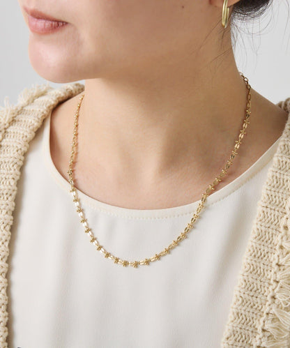 【PAPILLONNER/パピヨネ】裝飾鏈條項鍊