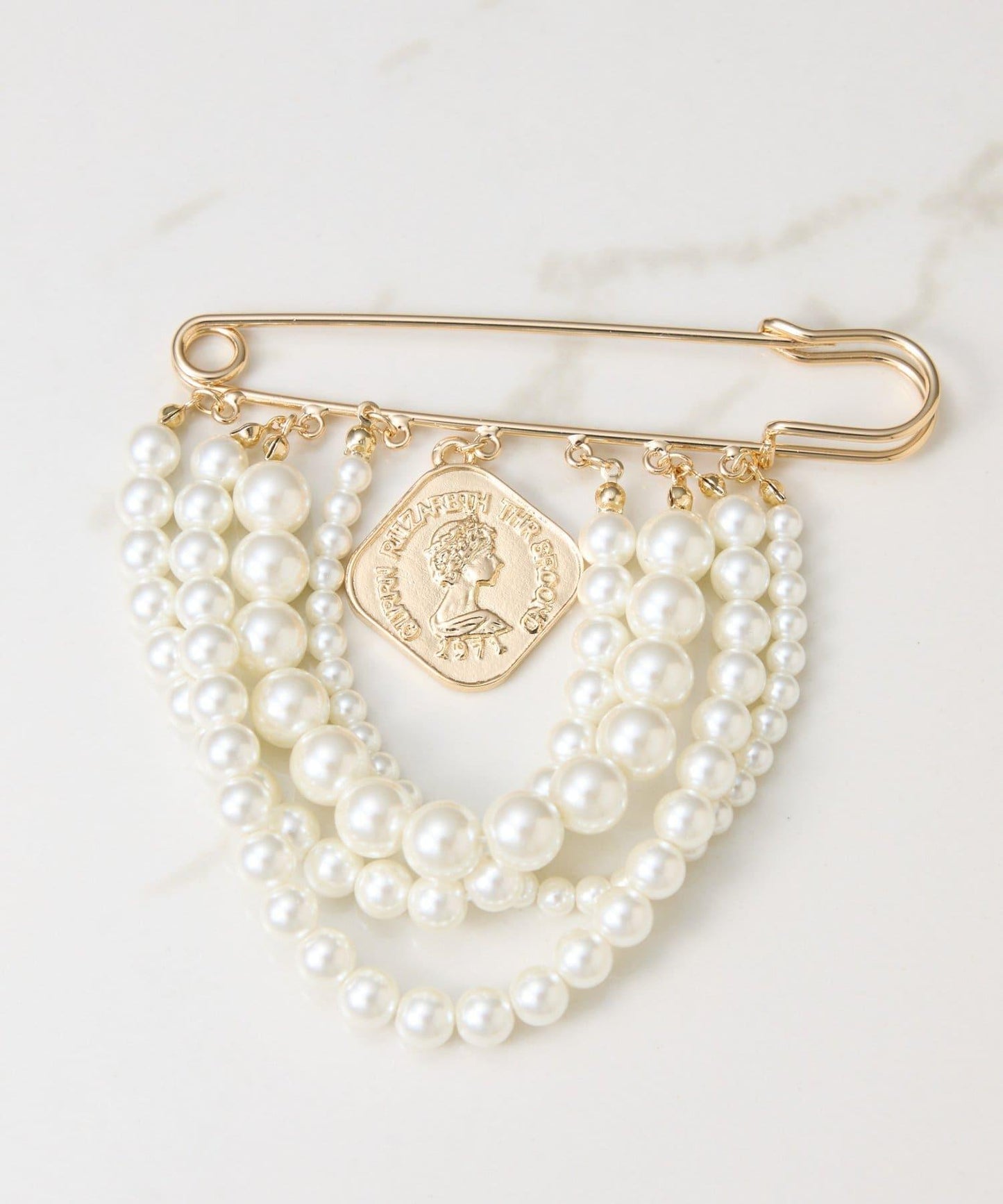 【PAPILLONNER/パピヨネ】裝飾胸針/禮服用