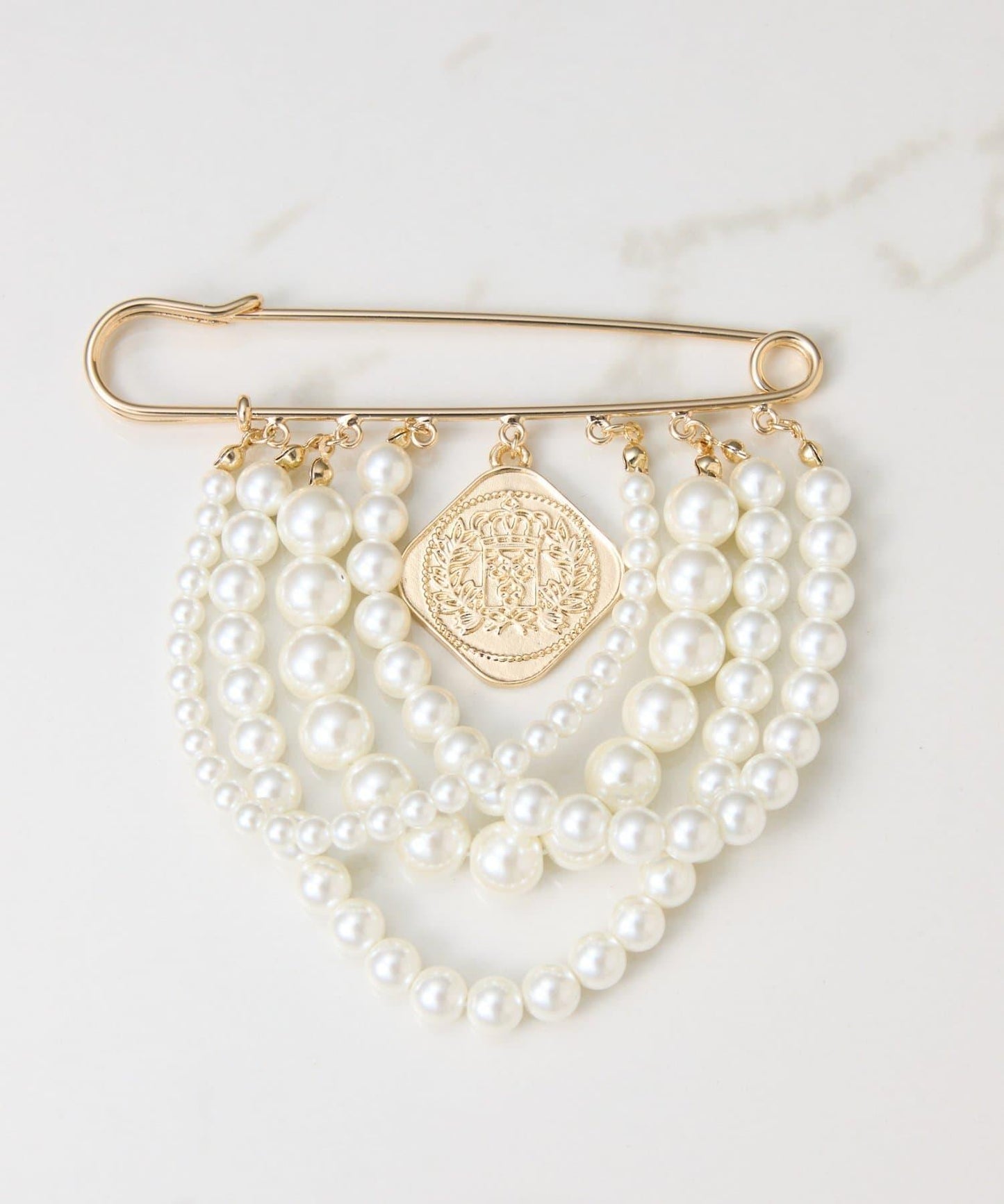 【PAPILLONNER/パピヨネ】裝飾胸針/禮服用