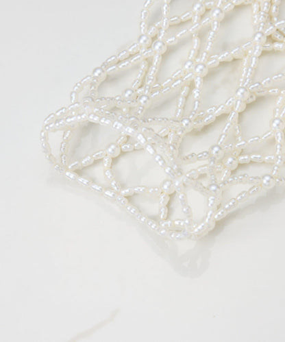 【PAPILLONNER/パピヨネ】珍珠裝飾袖子/半正式場合