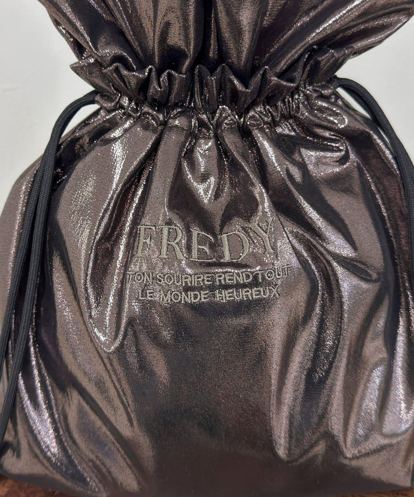 亮面外袋刺繡托特包