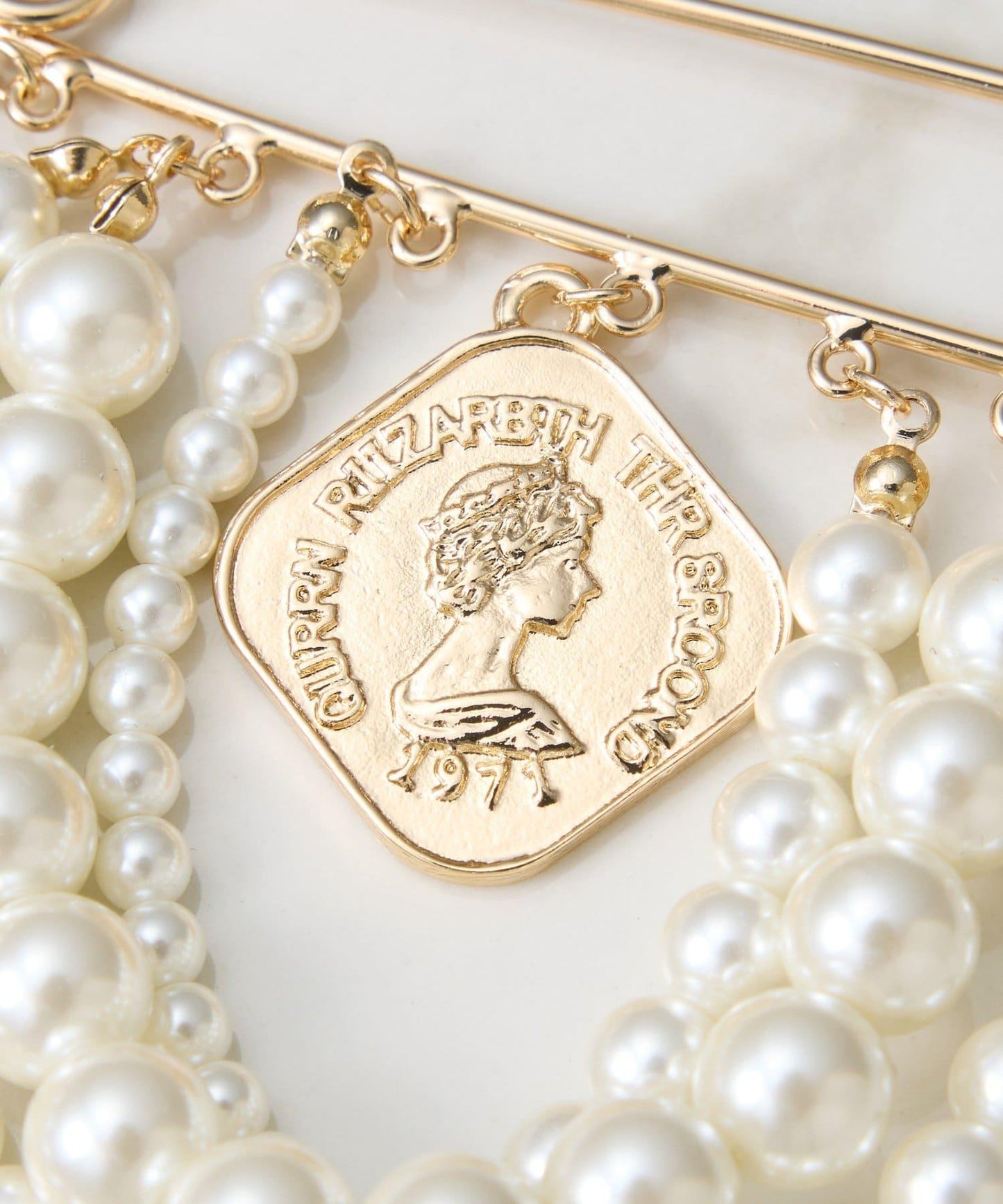 【PAPILLONNER/パピヨネ】裝飾胸針/禮服用