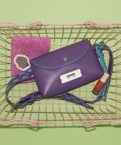 【GRAIN/グレイン】翻蓋腰包