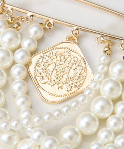 【PAPILLONNER/パピヨネ】裝飾胸針/禮服用