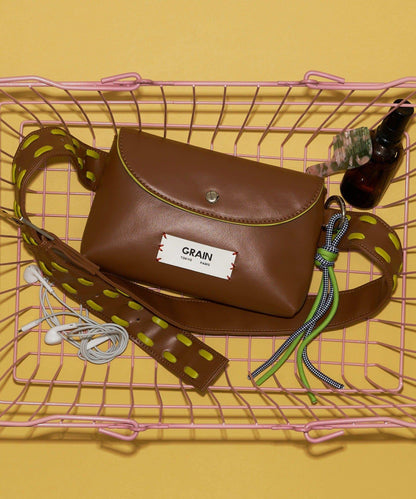 【GRAIN/グレイン】翻蓋腰包