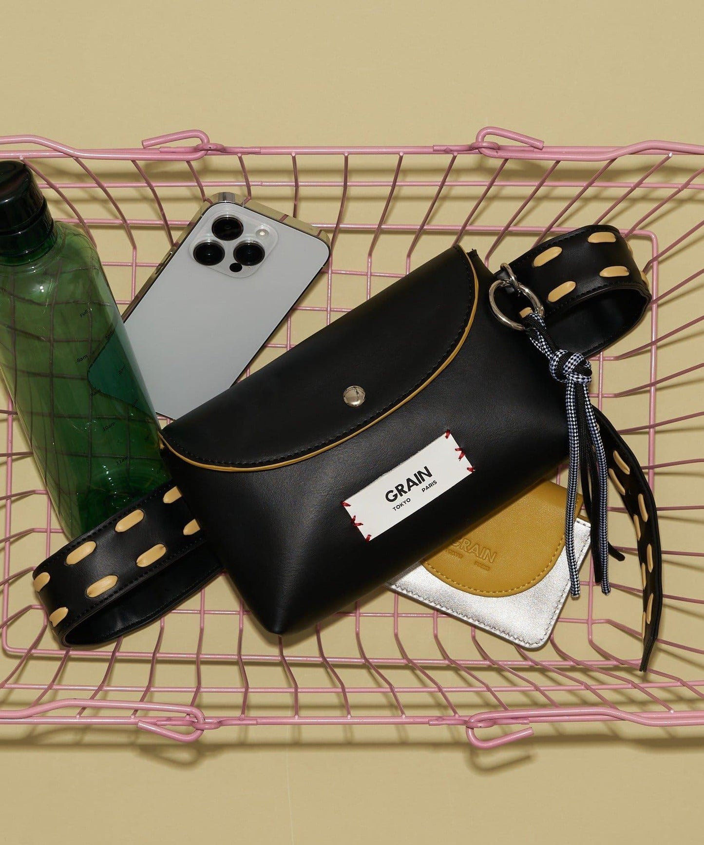 【GRAIN/グレイン】翻蓋腰包