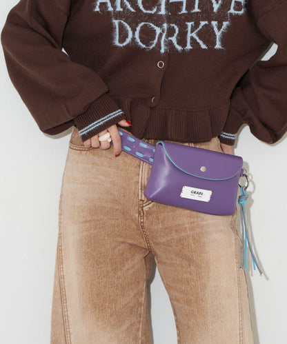 【GRAIN/グレイン】翻蓋腰包