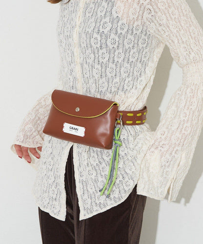 【GRAIN/グレイン】翻蓋腰包