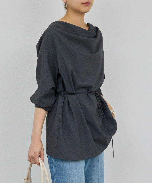 【近期開始】【可搭配套裝】【兩穿】褶皺襯衫