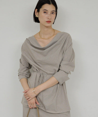 【近期開始】【可搭配套裝】【兩穿】褶皺襯衫