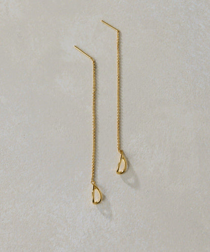 2WAY水滴長款耳環