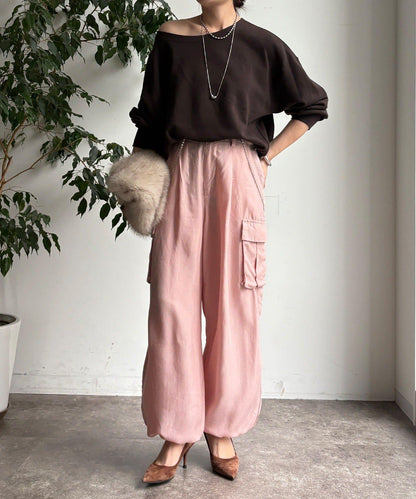 醋酸纖維工裝褲