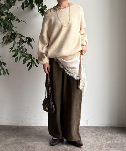 醋酸纖維工裝褲