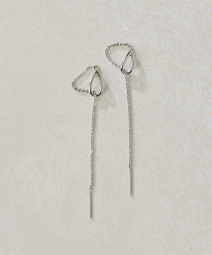 2WAY水滴長款耳環