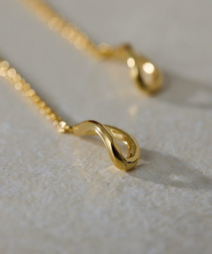 2WAY水滴長款耳環