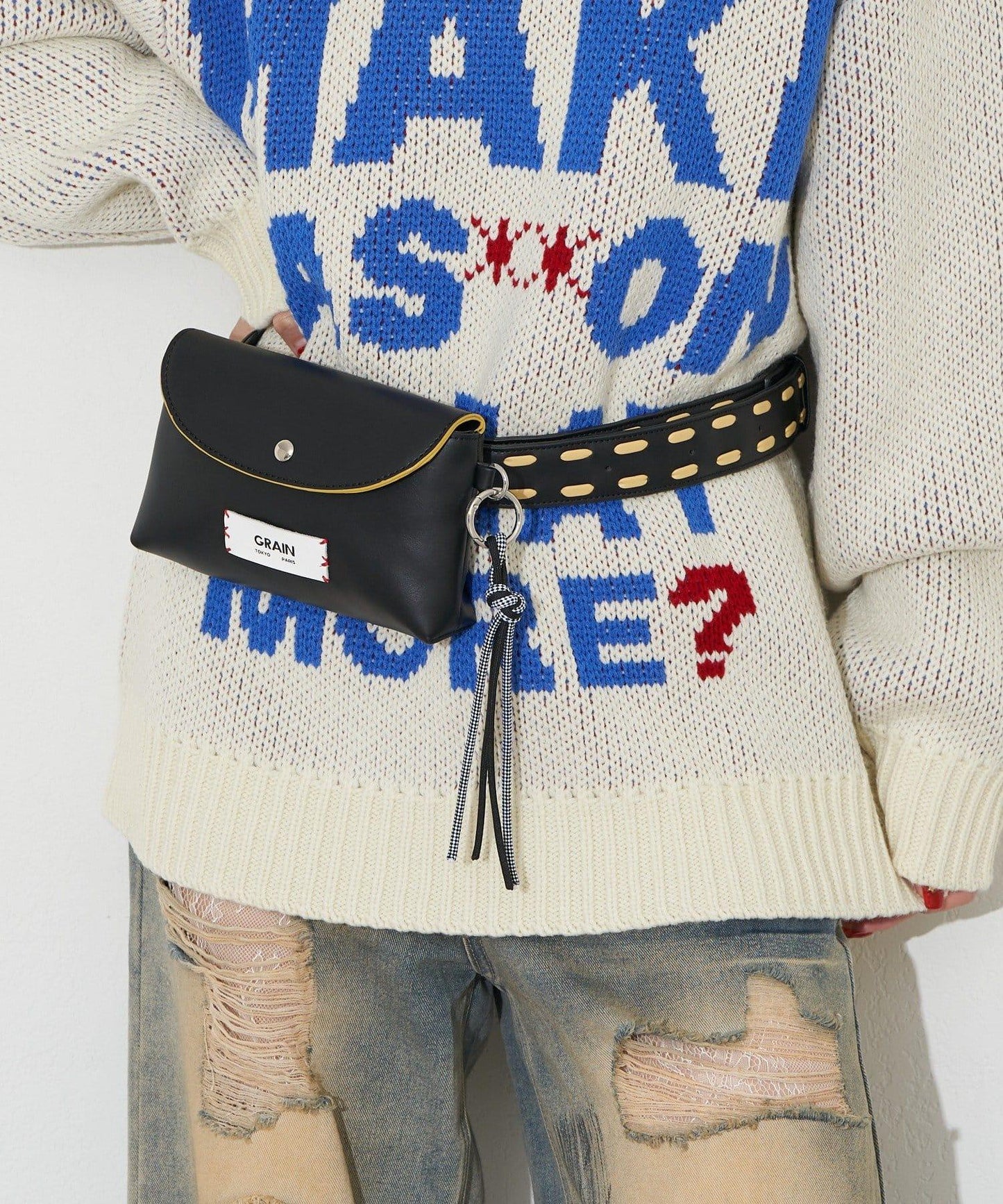 【GRAIN/グレイン】翻蓋腰包