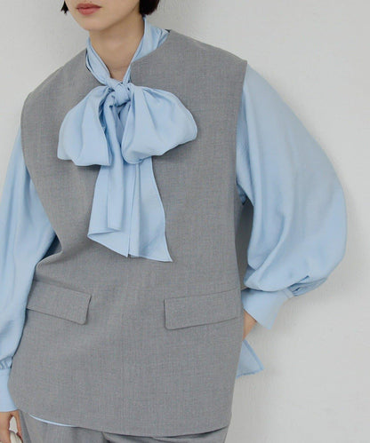 【近期開始】【百搭款】【可搭配套裝】翻領馬甲