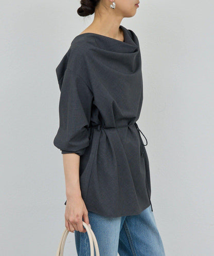 【近期開始】【可搭配套裝】【兩穿】褶皺襯衫