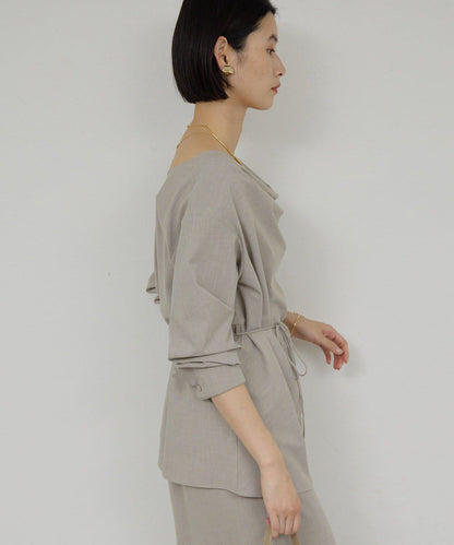 【近期開始】【可搭配套裝】【兩穿】褶皺襯衫