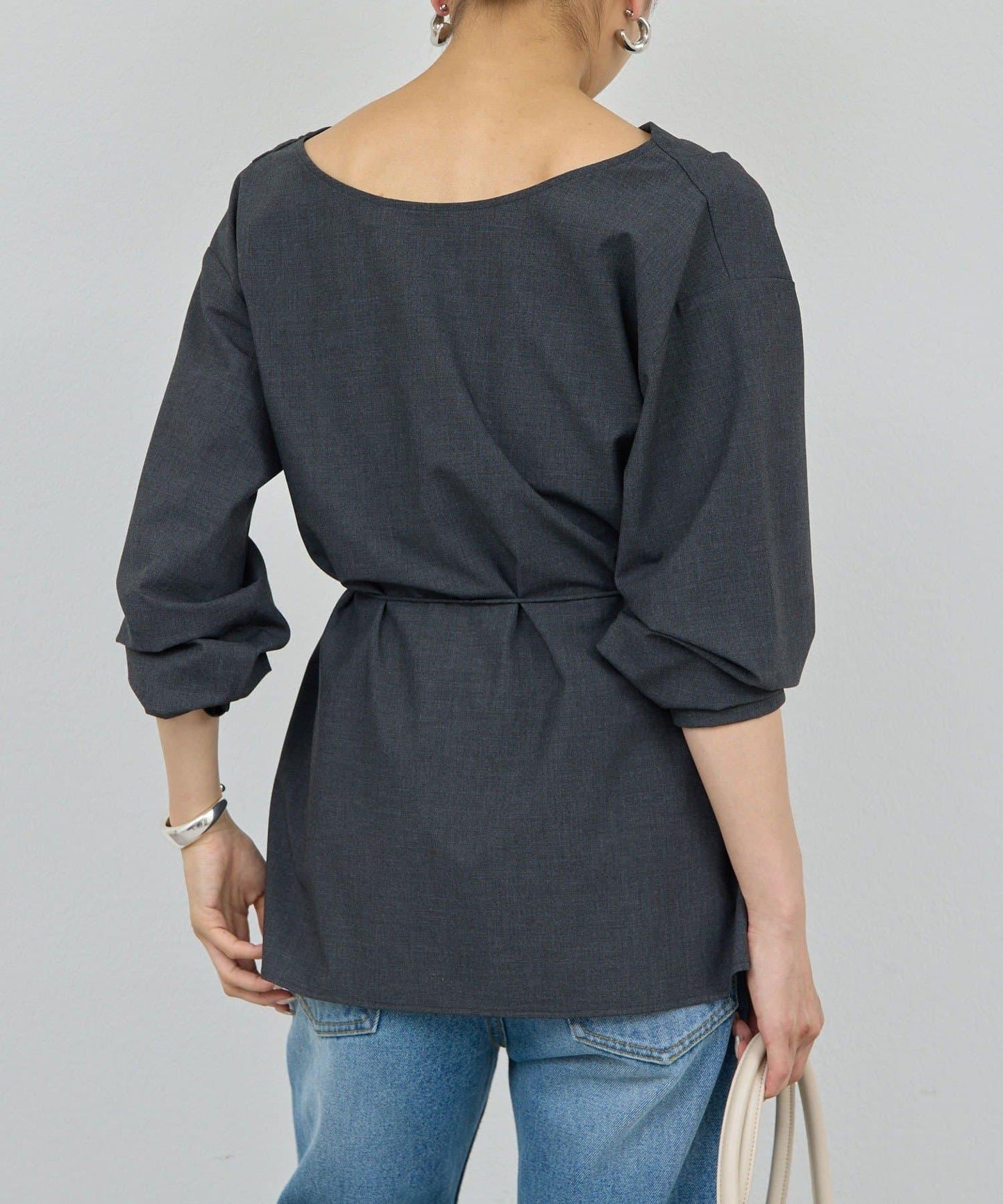 【近期開始】【可搭配套裝】【兩穿】褶皺襯衫