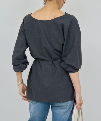 【近期開始】【可搭配套裝】【兩穿】褶皺襯衫