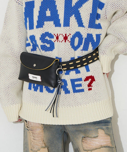 【GRAIN/グレイン】翻蓋腰包