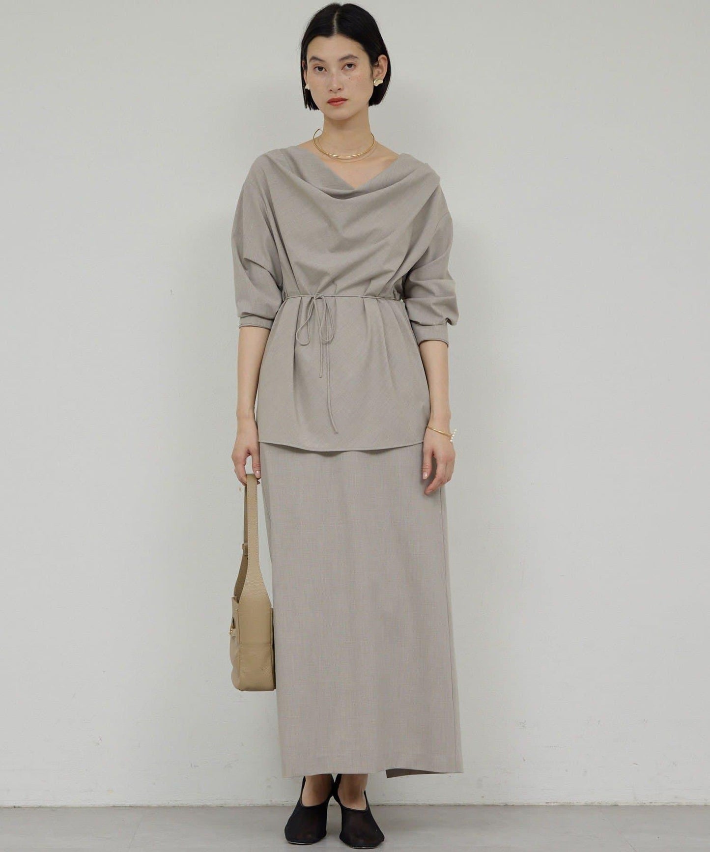 【近期開始】【可搭配套裝】【兩穿】褶皺襯衫