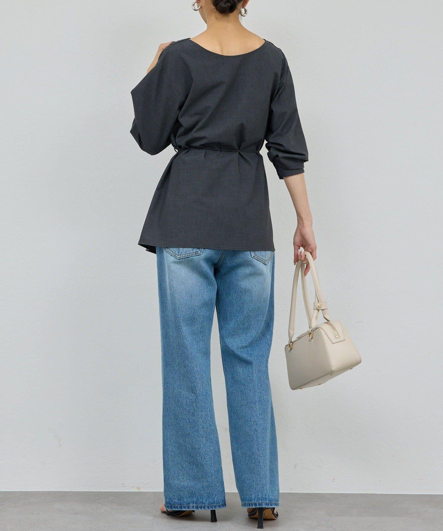 【近期開始】【可搭配套裝】【兩穿】褶皺襯衫