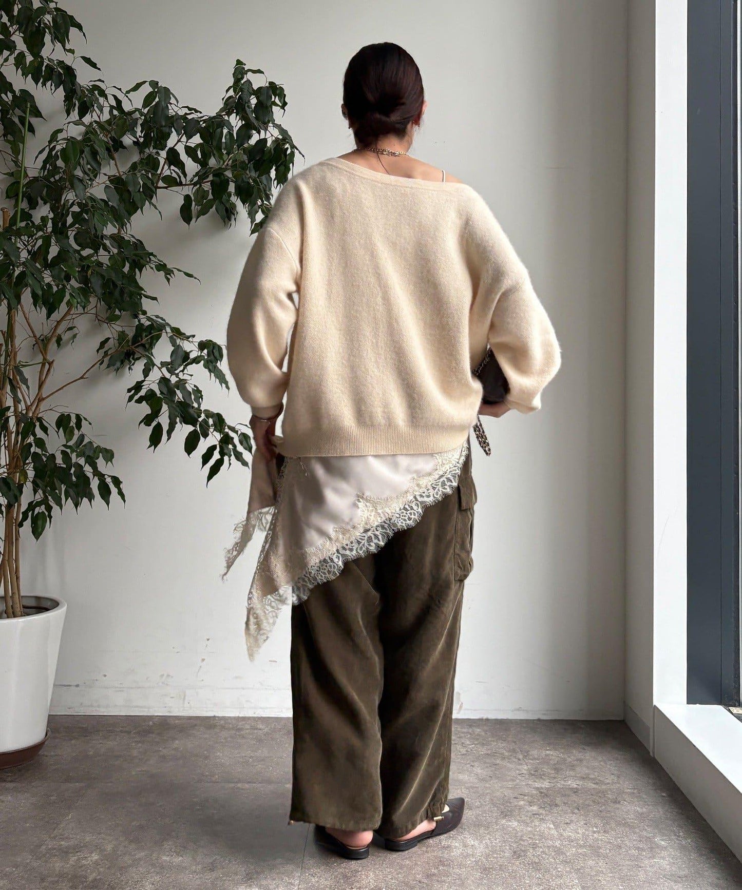 醋酸纖維工裝褲