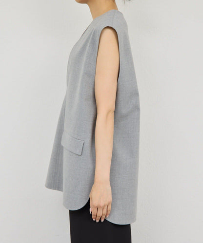 【近期開始】【百搭款】【可搭配套裝】翻領馬甲