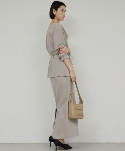 【近期開始】【可搭配套裝】【兩穿】褶皺襯衫