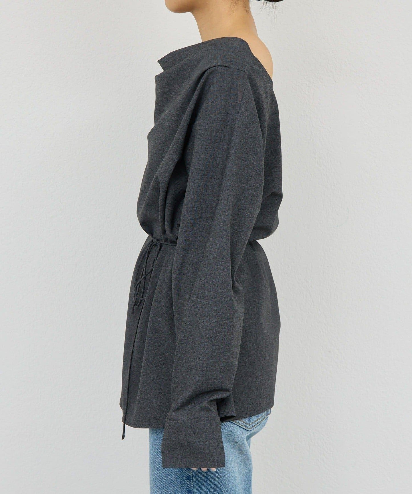 【近期開始】【可搭配套裝】【兩穿】褶皺襯衫