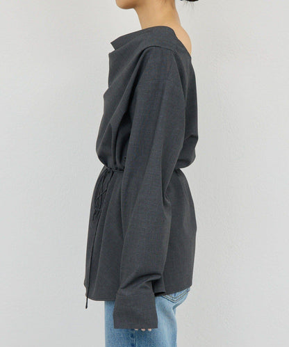 【近期開始】【可搭配套裝】【兩穿】褶皺襯衫