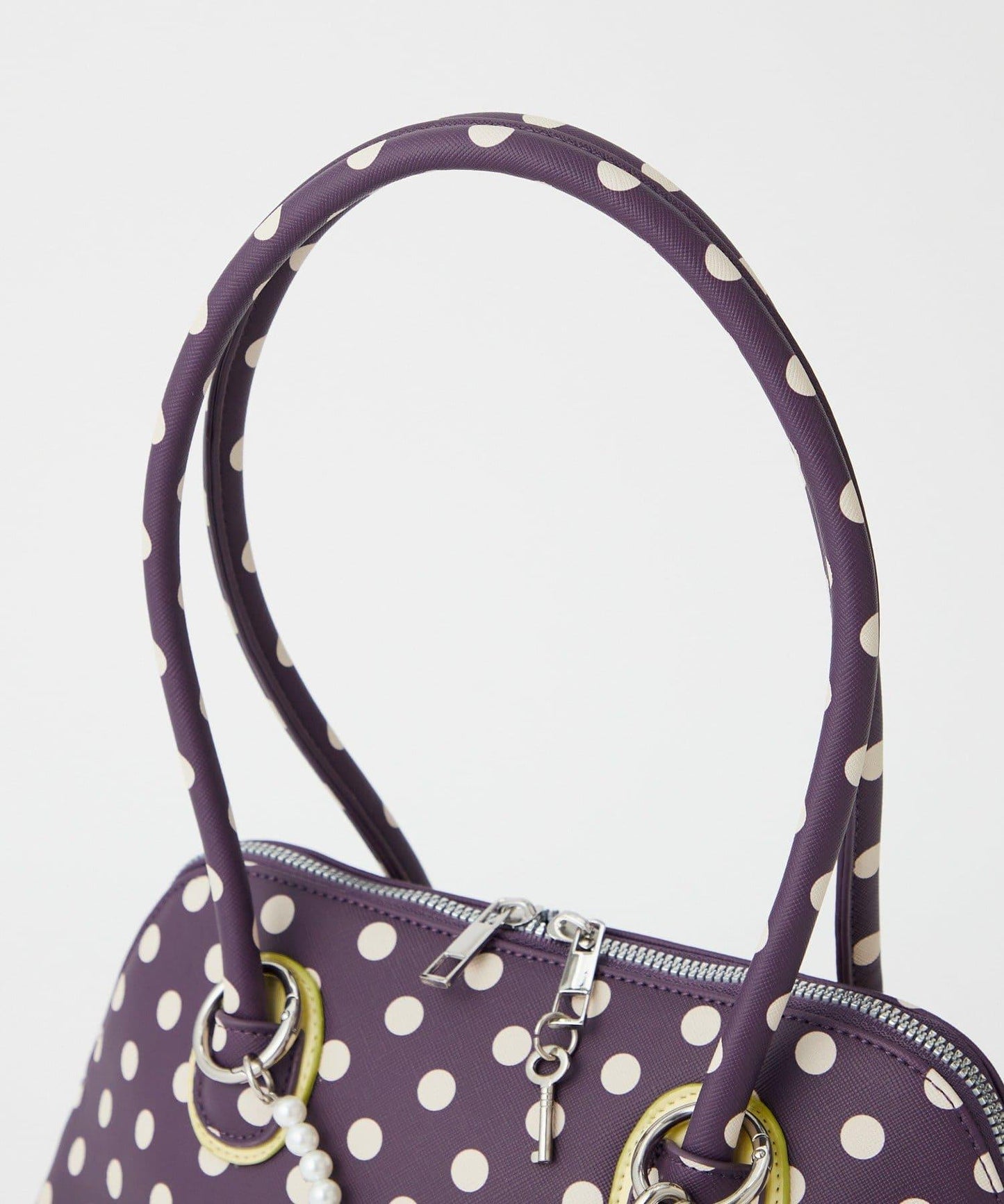 【GRAIN/グレイン】帶吊墜波點托特包