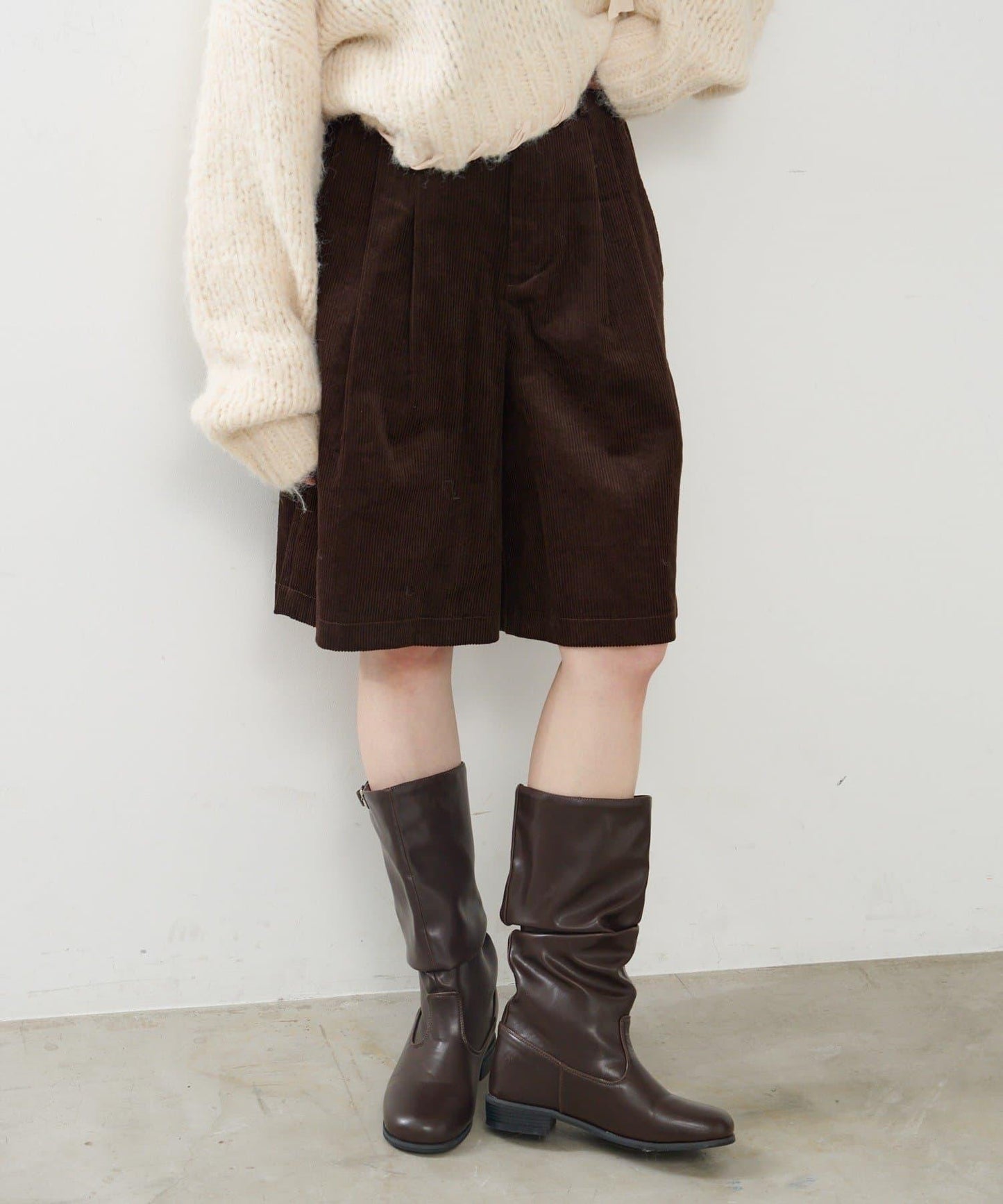 【2尺碼可選】燈芯絨五分褲