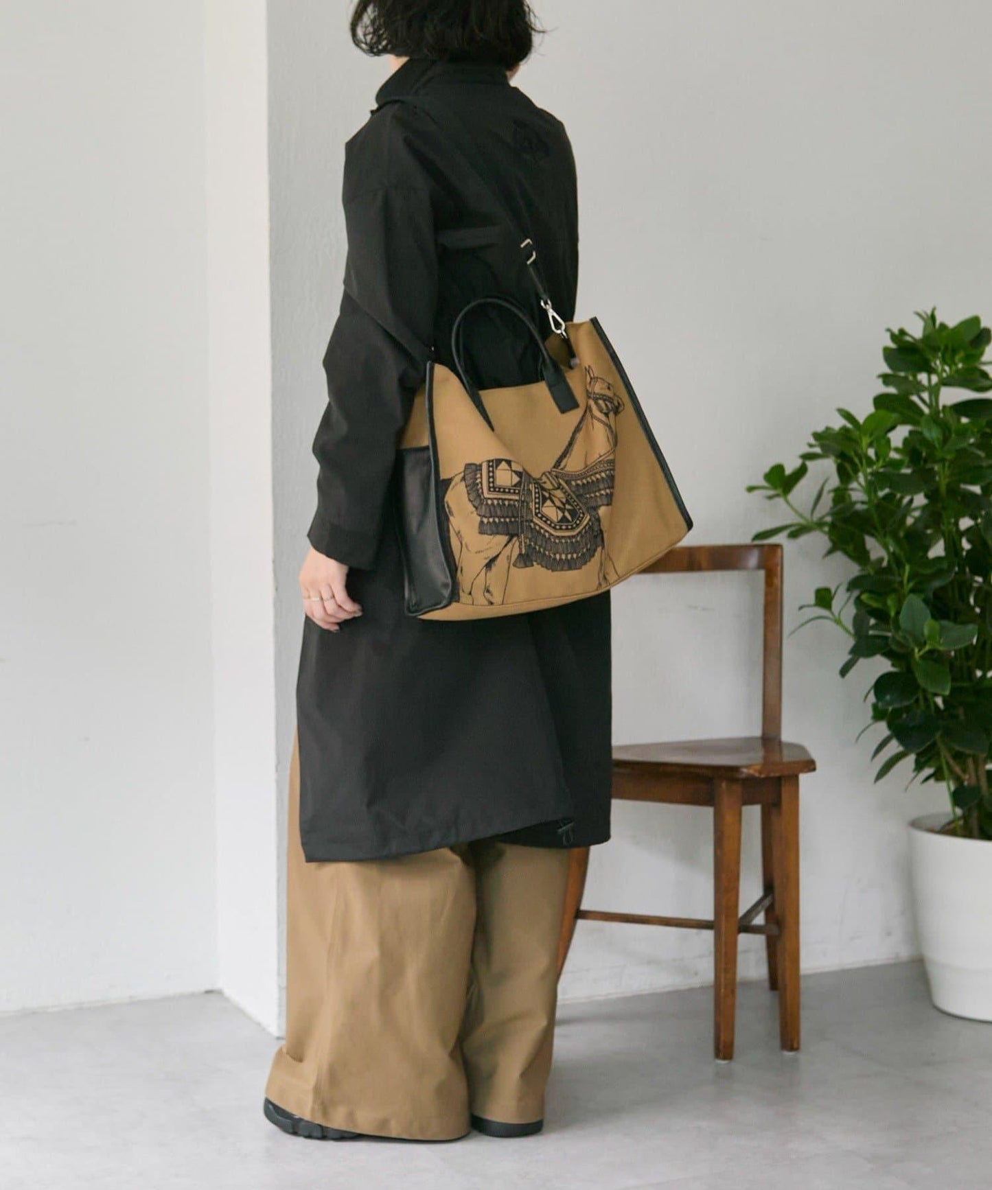 sampo×ear馬頭托特包《支持A4尺寸》