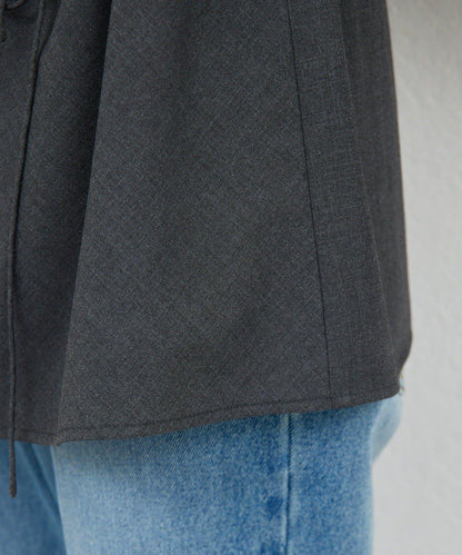 【近期開始】【可搭配套裝】【兩穿】褶皺襯衫