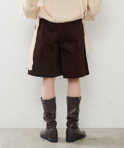 【2尺碼可選】燈芯絨五分褲