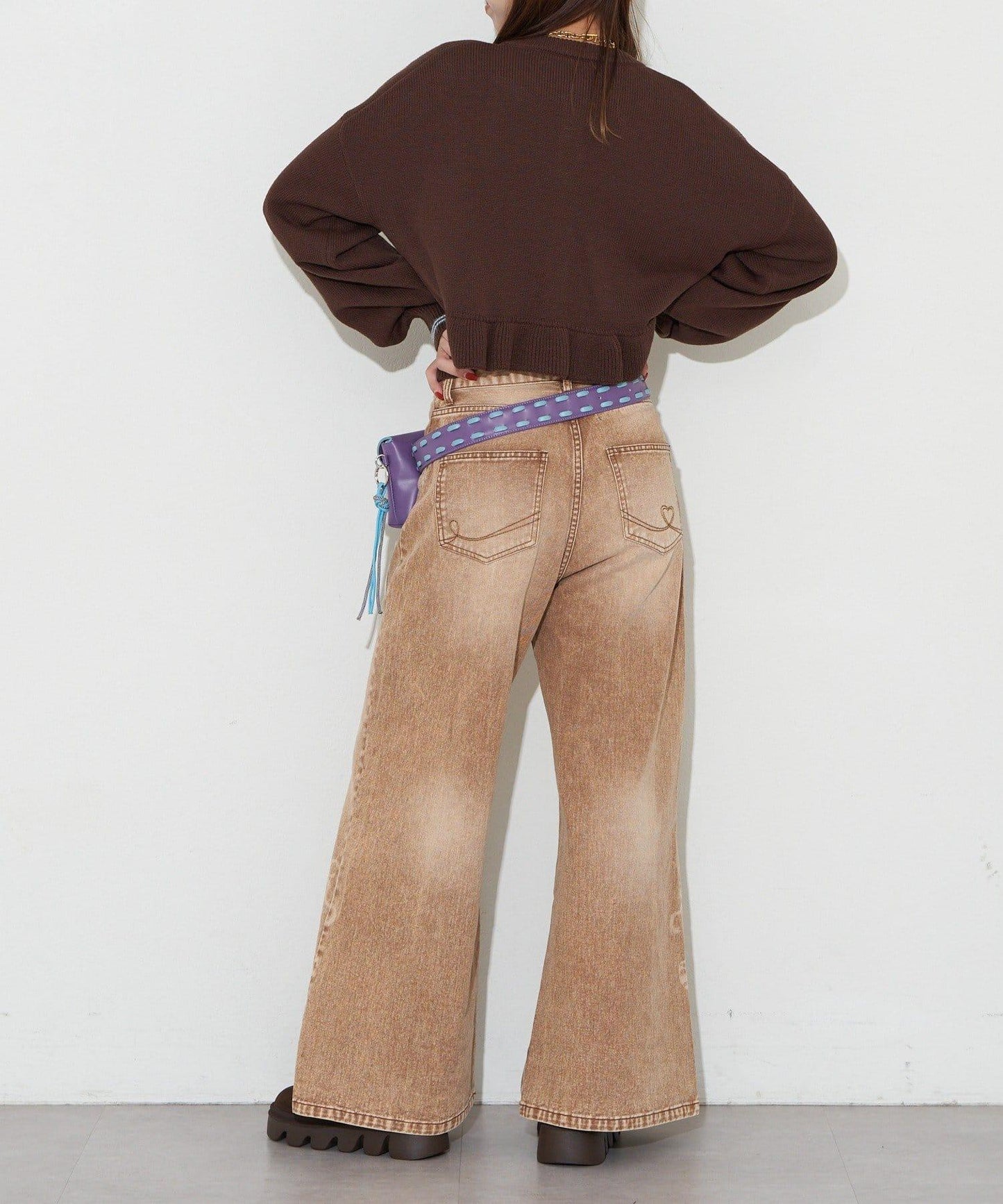 【GRAIN/グレイン】翻蓋腰包