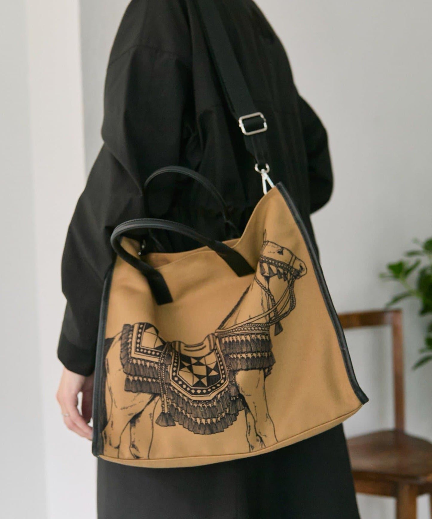 sampo×ear馬頭托特包《支持A4尺寸》