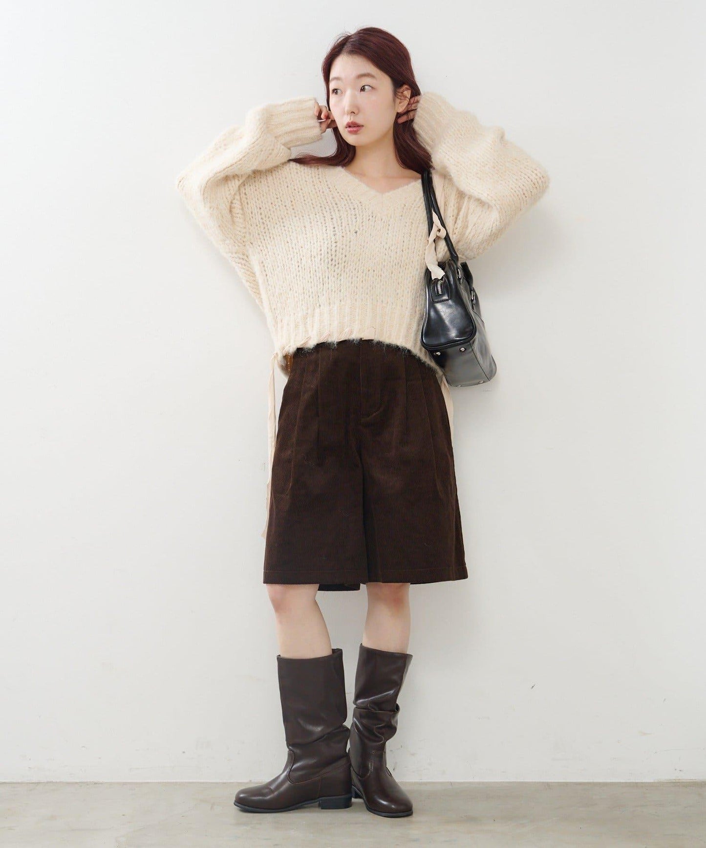 【2尺碼可選】燈芯絨五分褲