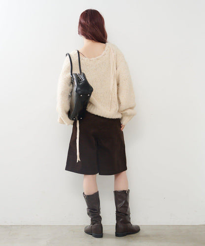 【2尺碼可選】燈芯絨五分褲