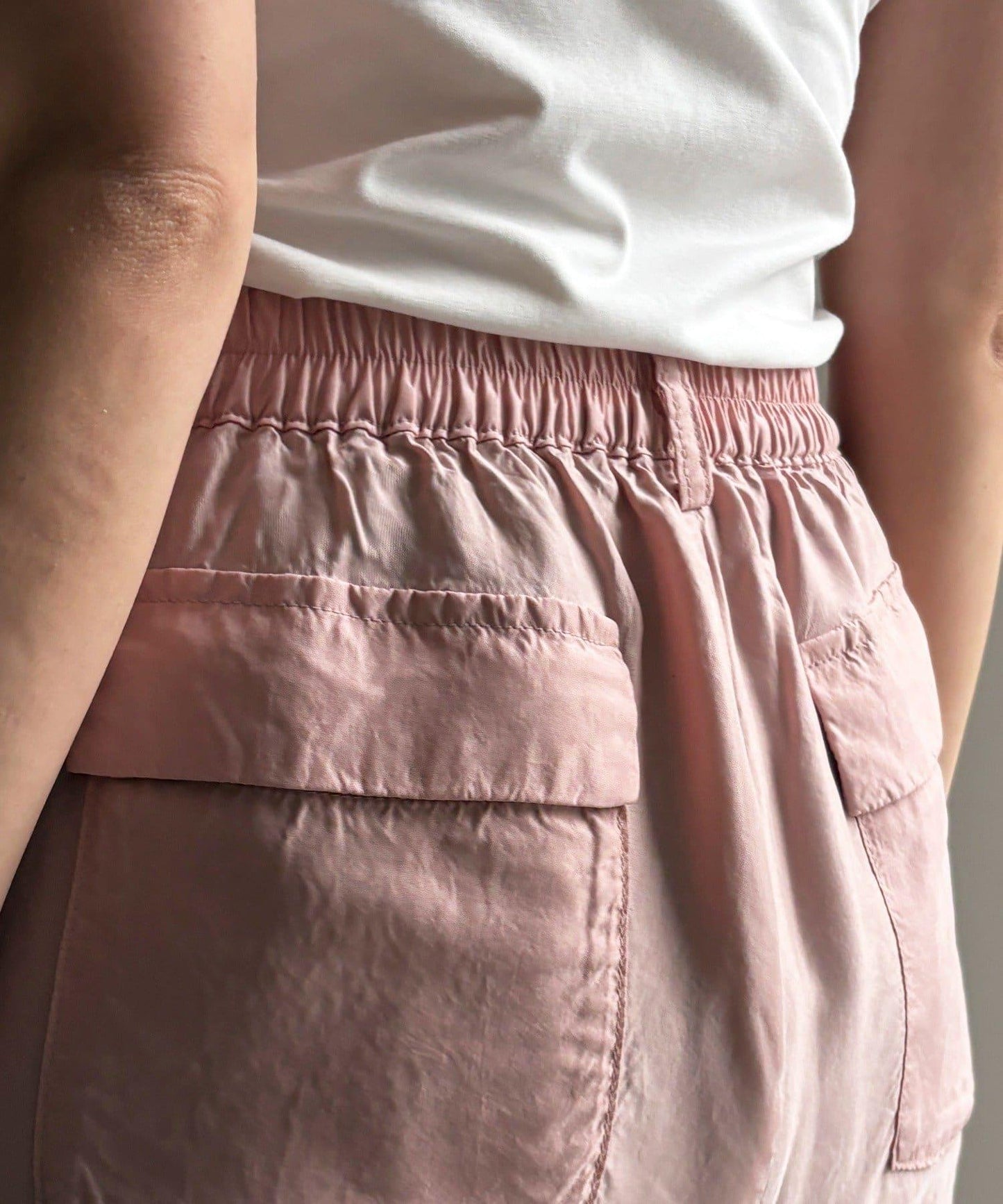 醋酸纖維工裝褲