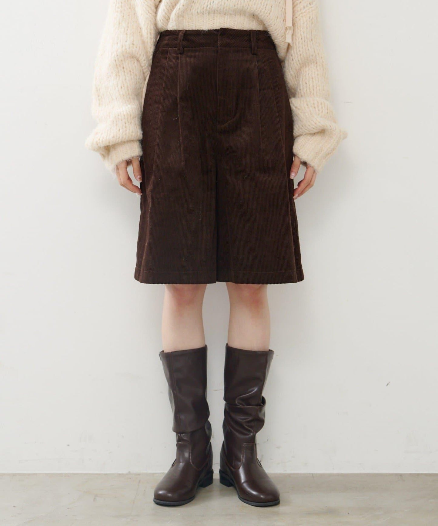 【2尺碼可選】燈芯絨五分褲