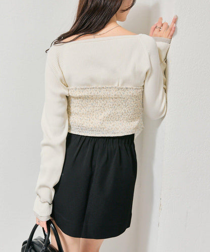 花卉多功能吊帶背心