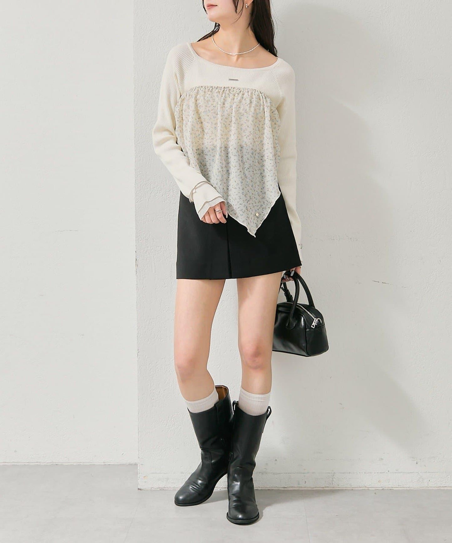 花卉多功能吊帶背心