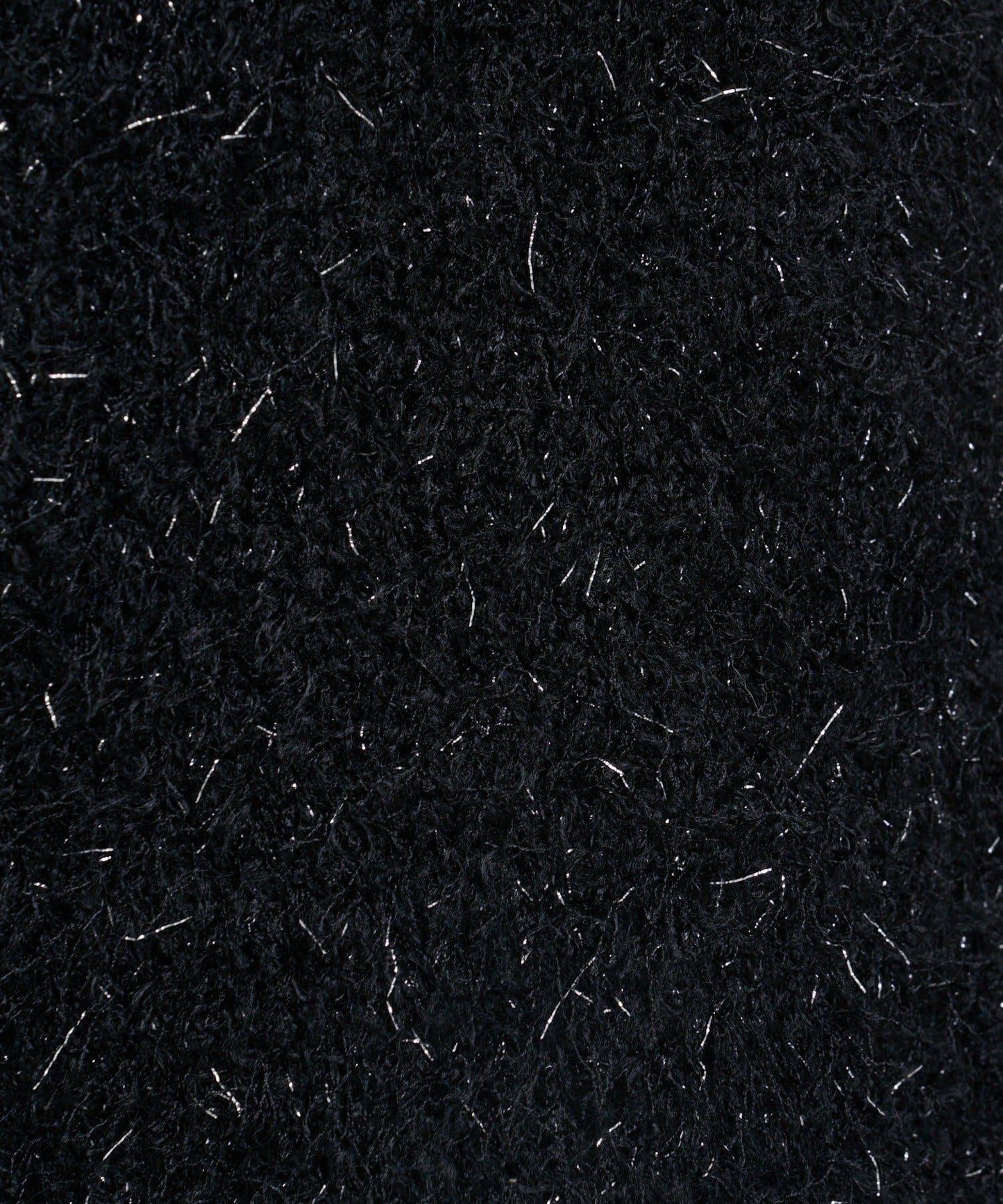 亮絲毛絨針織短褲